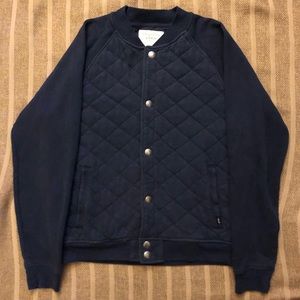 Abercrombie And Fitch Quilted Bomber Jacket